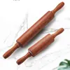 Dough Roller Baking Tools Rolling Pin Non Stick Wood Handle Rolling Pin Bakery Accessories Patisserie Home Gadget DH50GMZ 211008