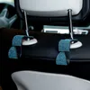 Car Seat Back Hook Diamond Bling Rhinestones Hanger Auto Universal Headrest Mount Storage Holder Interior Accessories