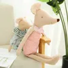 Kawaii souris toys toys mignons souris en pelules en peluche animaux en peluche de souris douce poupée bébé somnifères