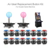 Contrôleurs de jeu Joysticks accessoires pour Arcade zéro retard encodeur USB Kit de bricolage ensemble câble bouton LED