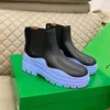 Top designer boots and ankle boots High quality Martin Chelsea Brown leather lining Green box packaging platform height 5.5 cm