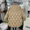 Lagabogy hiver ultra léger 90% manteau en duvet de canard blanc à manches longues Parka chaude femme décontractée veste bouffante à simple boutonnage 211018