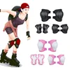 Professionella barn knä och armbåge med Bracer Wrist Protector Gear Riding Roller Skate Guards Outdoor Sports Safety Pads