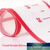 60 * 40cm Silikonbakmatta Non Stick Rolling Dough Mat för Cookie Macaron Baking Mats Arbets Bakeware Liners Pad