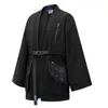 Funktionelle Kimono-Kimono-Jacke Molle Techwear Noragi japanischer Stil Harajuku Ninjawear ww J07 211013