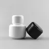 Белые черные пополняемые бутылки путешествия крем для лица косметический контейнер пластиковый пустой макияж банок