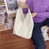 Yumuşak Pu Deri Kadın Omuz Çantaları Büyük Kapasite Örgülü El Strap Çanta Kadın Bileşik Çanta ve Çantalar Khaki Totes