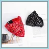 Dog Apparel Supplies Pet Home & Garden 4 Color Saliva Towel Telescopic Printing Triangle Collar Products Scarf S M L Size T2I52109 Drop Deli