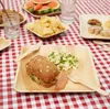 Assiettes à dîner écologiques de haute qualité, plat en bois jetable, plats en feuilles de palmier, assiette carrée biodégradable en feuille de palmier SN2343