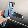 mini Strip Magnetic Car Phone Paste Holder Stand For iPhone Samsung Xiaomi Wall Zinc Alloy Magnet GPS Car Mount Dashboard