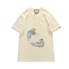 T-shirt da uomo firmate Camicie da donna estive con lettera stampata Camicia casual op Qualità Moda ees Abbigliamento streetwear 2 colori ORND