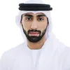 Arab Kafiya Keffiyeh Arabic Muslim Head Scarf för män med Aqel Rope Cycling Caps Masks213r