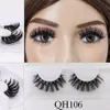 3D Faux Mink Lashes 20mm-23mm Fluffy Eyelash Dramatic Long Thick Wispy Eye Lash Makeup DD Curl Eyelashes