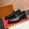 7 Modell Designer Flat Män Casual Skor Autentisk Cowhide Metal Buckle Luxury Velvet Kvinnor Klänning Skor Läder Trample Lazy Boat Skor Storlek 38-45