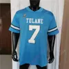 Maillot de football Tulane Green Wave NCAA College Michael Pratt Jha'Quan Jackson Lawrence Keys III Makhi Hughes Patrick Jenkins Chris Brazzell II Platt Jr. Hamilton