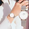 Montres-bracelets petit cadran femmes montre robe maille bracelet femme horloge haut marque design de mode montres à quartz dames montre femme # W