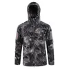 Zimowe Kurtki z kapturem Kurtki Mężczyźni Thermal Tactical Wojskowy Trening Odzież Outdoor Turystyka Kamuflaż Znosić Ciepły Windbreaker X0621