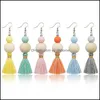 Dangle & Chandelier Earrings Jewelry Wholesale Fashion Bohemia Tassel Colorf Charm Fringe Pendant Women Accessories 1Pair Drop Delivery 2021
