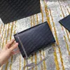 Designer marke frauen schwarz kalfskin caviar silber kette quaste tasche in strukturiert echtes leder top qualität handtaschen mit box schulter crossbody taschen