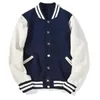 High Street Winter Lange Ärmel Varsity Jacken Für Männer Baseball Letterman Mantel Plus Größe 3XL X0621