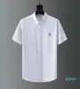 Luxury-Designers Men's Business Casuals chemise hommes manches longues rayé slim fit masculina vin social masculin T-shirts mode vérifié M-3