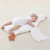 生まれたばかりのベビーコンフォートピロービッグホワイトグース幼児の睡眠は腸の排気飛行機の保持睡眠アーティファクト211025