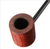 Set di tubi in legno rosso Piccolo tabacco liscio secchio di pera in legno becco secchio