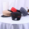 للجنسين أسود شقة الرجال الأزياء قبعة قبعة للبنات ستايل شارع البيريه كاب المرأة ماركة القبعات