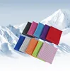 30*80 cm été serviette fraîche en plein air séchage rapide sport serviettes de glace sensation de froid Fitness sport serviette zc767