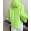 Profil paresseux matelassé veste en coton à capuche en vrac amincissant et tout assorti manteau épais chaud femmes 210923