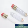 زجاجات التخزين الجرار 10PCS 5ML فارغة الشفاه لمعان أنبوب حاوية واضحة أنابيب قلم رصاص شكل أحمر الشفاه الشفاه إعادة الملء التعبئة زجاجات 1