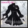 Dokidoki-SR Game Cosplay Nier: Automata 2B Cosplay Yorha No. 2 Type B Kostuum Dames Halloween Kostuum Nier Automata Y0903