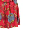 Print Woman Jurk Afrikaanse Dashiki Print Casual Dames Jurken Etnische Stijl Vintage Nachtclub Sexy Robe Meerdere manieren om 210524 te dragen