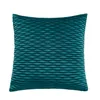 Solid Color Velvet Press veckad kuddfodral SOFA Pillows Bedside Home Office Back Cushion Lumbal PillowCover1335651