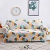 1/2/3/4 Sits Geometrisk Sofa Täck Elastisk Sträck Modernt stol Sova Cover Sofa Skydd för vardagsrumsmöbler Protector 1pc 211102