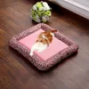 Traspirante Anti-scivolo Primavera Estate Pet Dog Bed Cucciolo di Seta del Ghiaccio Zerbino Cuscino per Auto Pavimento Divano Gatto Cani Nido canile Materasso Pad