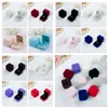 Wedding Favors Velvet Jewelry Storage Box Earring Square Elegant Wedding Ring Case Necklace Container Gift Boxes