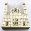 Eid Mubarak Countdown Calendar DIY Ramadan Ornaments Wooden Drawer Party Decor 210610