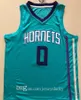 Homens Mulheres Crianças Impresso Jersey Nicolas 5 Batum Terry 4 Graham Miles 3 Rozier III Devonte' 0 Bridges Malik 1 Monk Jersey City Teal Verde Preto