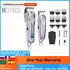 Limural Electric Hair Clipper Wireless Cutting Kit Björn Trimmer LED Display Ersättningsblad för män 220216