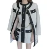 Getspring Kadın Yün Ceket Renk Eşleştirme Uzun Yün Palto Vintage Rahat Beyaz Mont Ceketler Kış 210601
