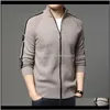 Kurtki odzież wierzchnia Drop Dostawa 2021 Fall Winter Brand Casual Streetwear Kurtka Baseball Men Windbreaker Cardigan Coats Mens Fashio