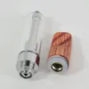 Dank Vapes Dabwoods Atomizer Boş Kartuş 510 Konu Seramik Bobin .5ML 1ML Kalın Yağ Dab Arabaları Kalem Buharlaştırıcı Temizle Vape Kartuşları