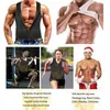 Mäns västar dropship 2021 Slimming Neopren Vest Sweat Shirt Body Shaper Waist Trainer Shapewear Men Top Shapers Clothing Male