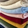 Cashmere Sjaal Vrouwen Effen Kleur Winter Sjaal Volwassenen en Kinderen Jongens Meisjes Knits Sjaal Warm Lange Wol Sjaals Dames Mannen