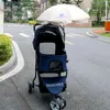 Hund bilstolar Solskydd Paraply för barnvagn / Bärkasse / Draw-Bar Box Pet Barnvagn Tillbehör Anti UV / Rain Trolley Kennel