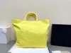 MS Bucket Tote Bag Handväska Lash Canvas Shopping Fashion Bags Ladies Purses Designer Totes Womens Handbags Women263U