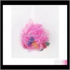 Brushes Scrubbers 30 Gram Sponge Small Pouf Bath Ball Colorful Mesh Shower Sponges For Kids Wvyjg Lvdgn