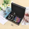 Special-shaped Diamond Painting DIY Butterfly Resin Jewelry Box Containers Desktop Decorative Storage Organizer Case#38