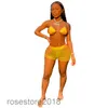 7 renk düz renkli kadınlar 2021 mayo kadın039s Matkap Seksi Mesh Plaj Bikini Takım Tasarımcı Askı Sutuklu Sütü Kılavuzu Şort T3243487